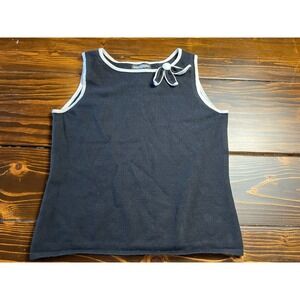 World Republic Clothing Co. Tank Top, Women's Large, Black White, Sleeveless